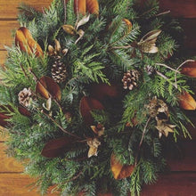 Load image into Gallery viewer, Salt Spring Holiday Wreath