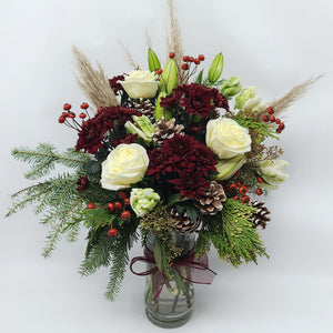 Winter Vase Arrangement