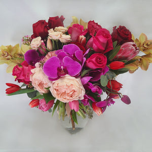 Valentine Vase Arrangement