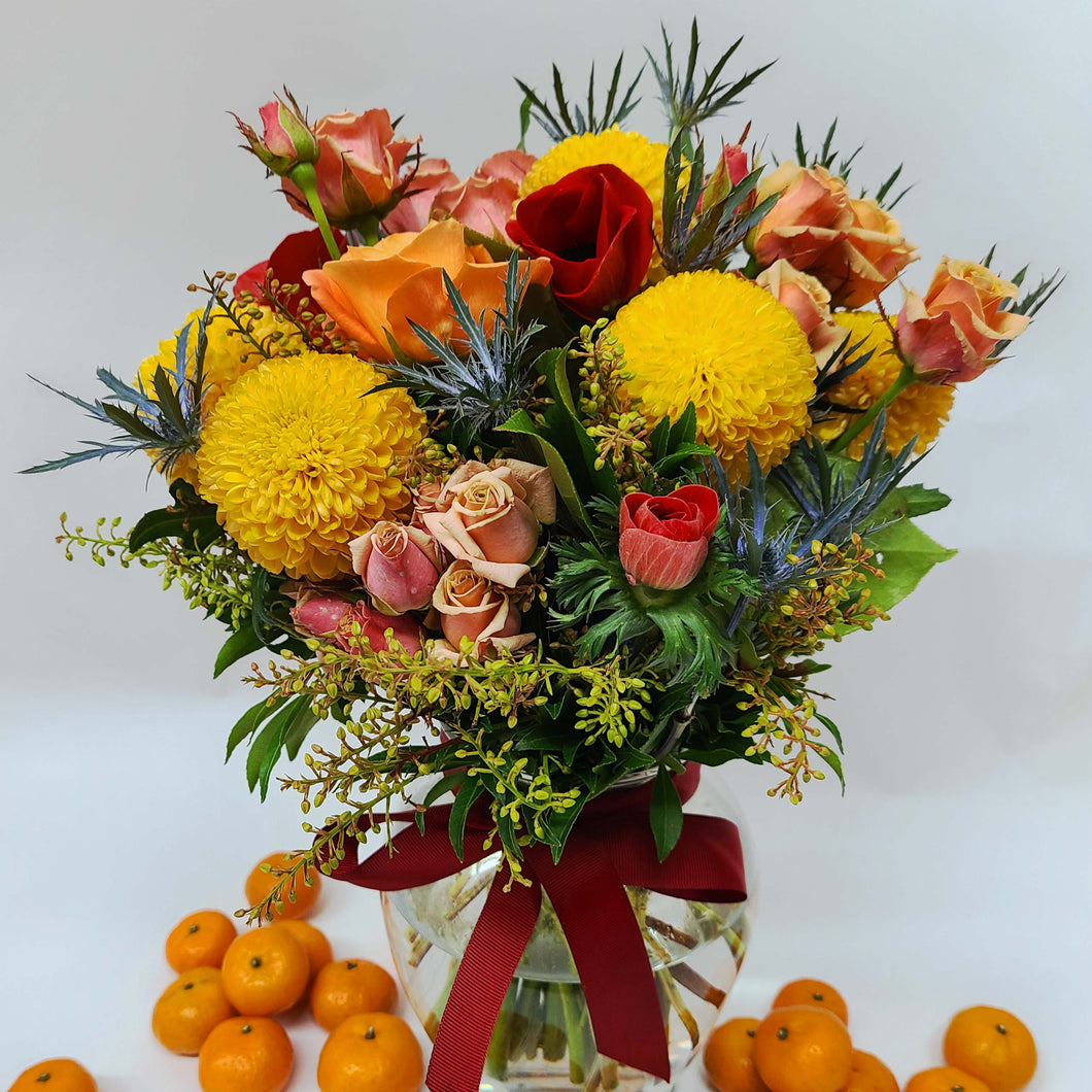 Lunar New Year Vase Arrangement